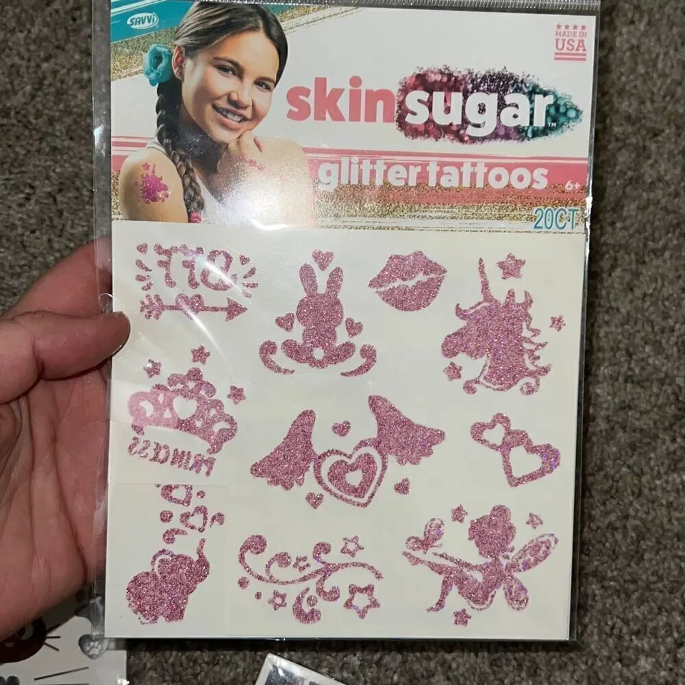 Various Temporary Tattoos for Kids NIB
